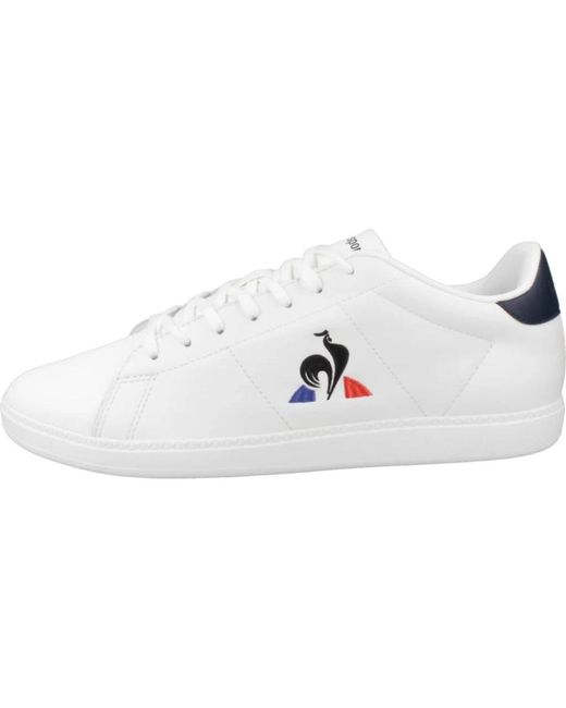 Le Coq Sportif White Sneakers for men