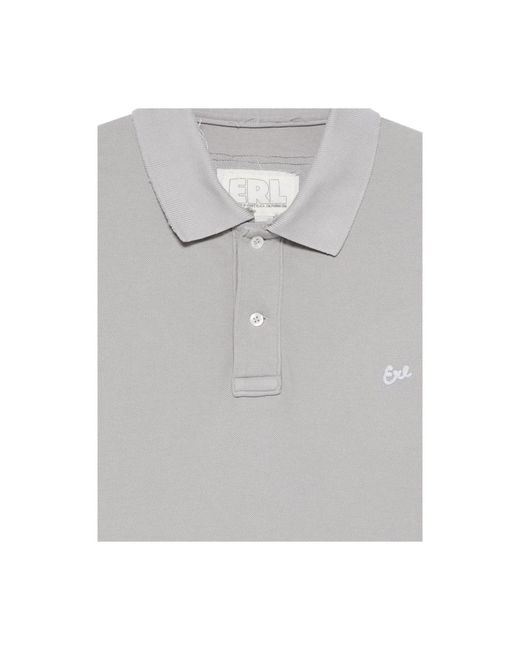ERL Gray Polo Shirts for men