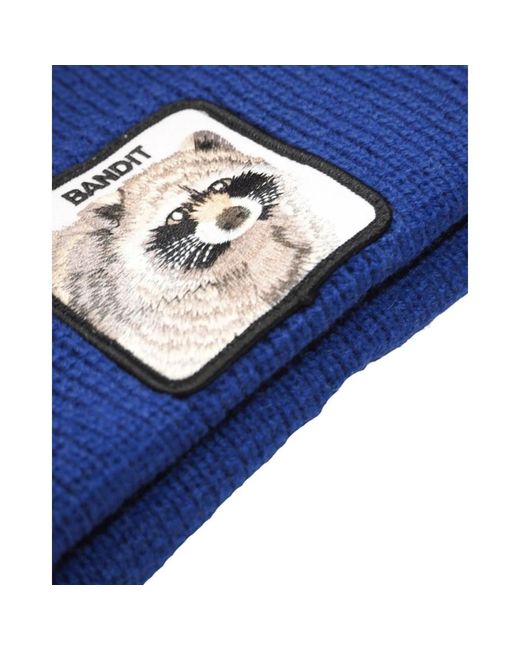 Goorin Bros Blue Animal Farm Beanie Mütze Blau
