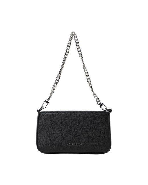 Michael Kors Black Elegante Chain Wallet Crossbody Tasche