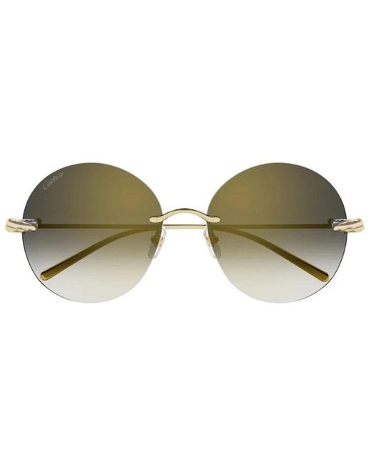 Cartier Brown Sunglasses