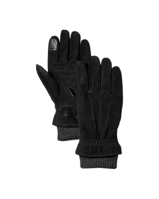 Timberland Handschuhe aus wildleder in Black für Herren