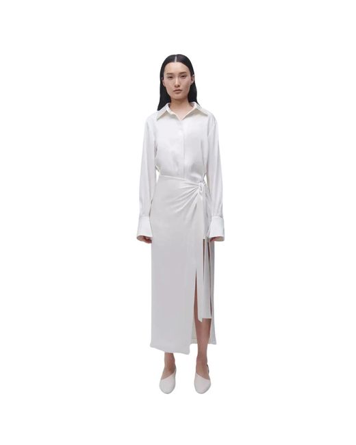 Jonathan Simkhai White Shirt Dresses