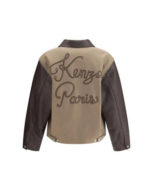 Light Jackets di KENZO in Green da Uomo