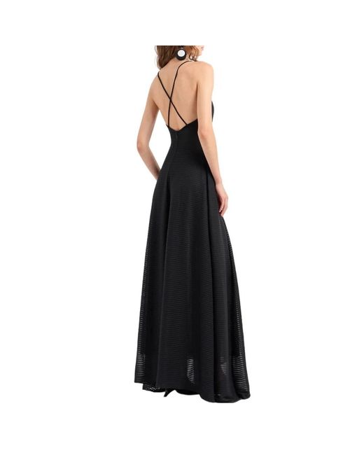 Emporio Armani Black Maxi Dresses