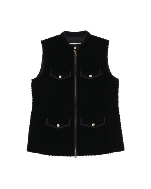 Vests Moncler de color Black