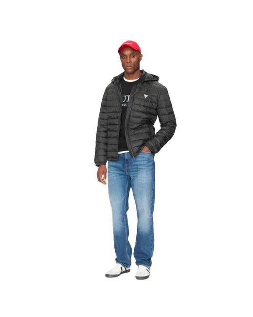 Guess Winter Jackets in het Black voor heren