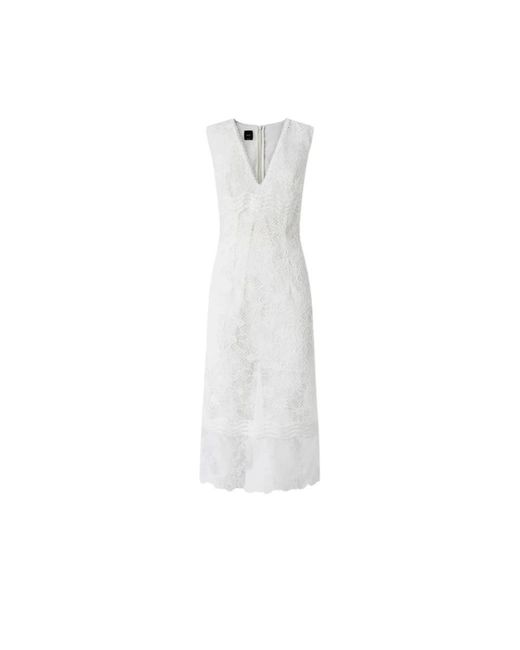Pinko White Midi Dresses