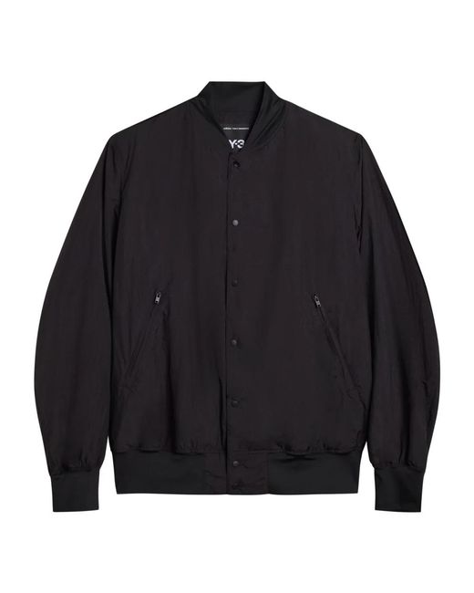 Y-3 Black Bomber Jackets for men