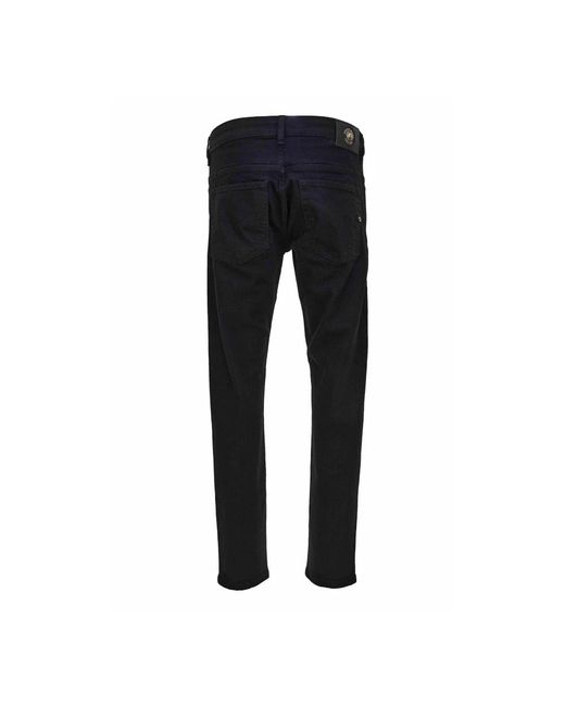 Versace Jeans Couture Black Slim-Fit Jeans for men
