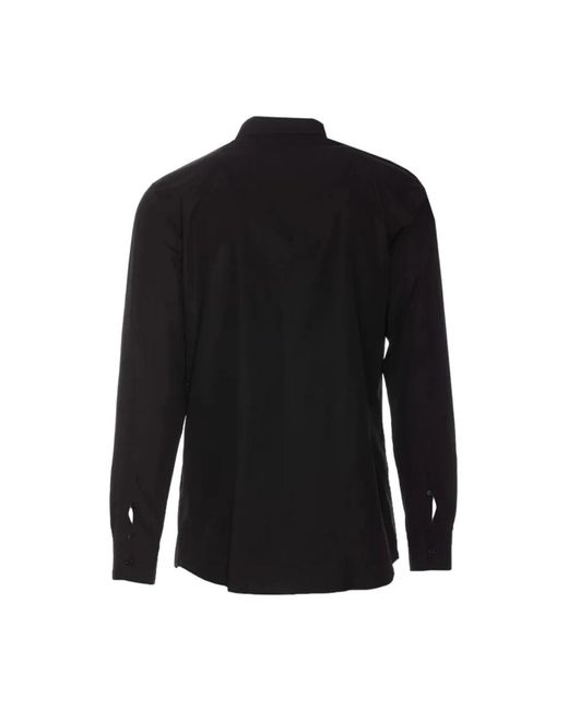 Moschino Klassisches hemd mit französischem kragen in Black für Herren