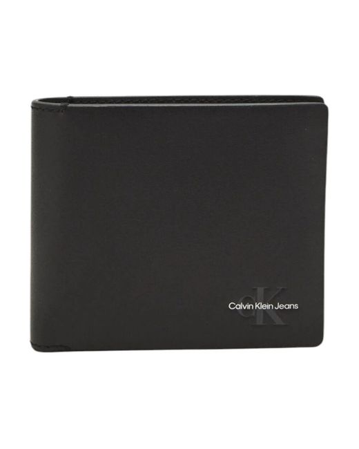 Calvin Klein Eco-Leder Geldbörse & Kartenhalter Set in Black für Herren