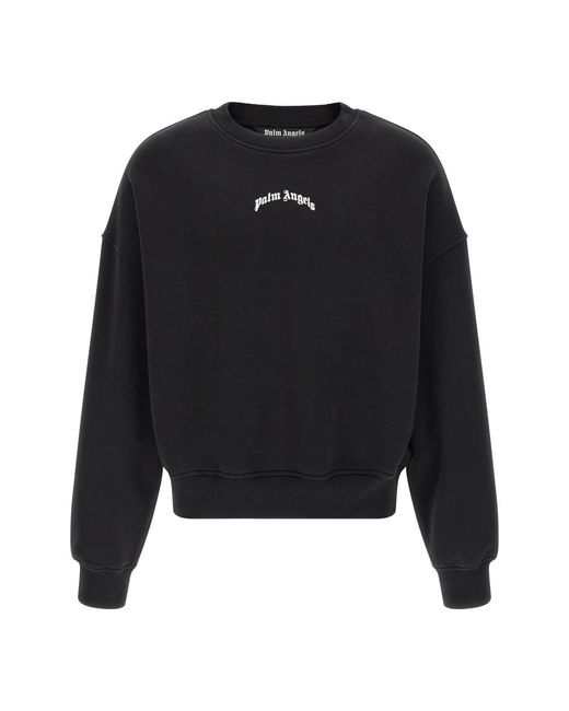 Palm Angels Black Sweatshirts for men