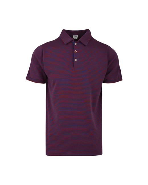 Aspesi Purple Polo Shirts for men