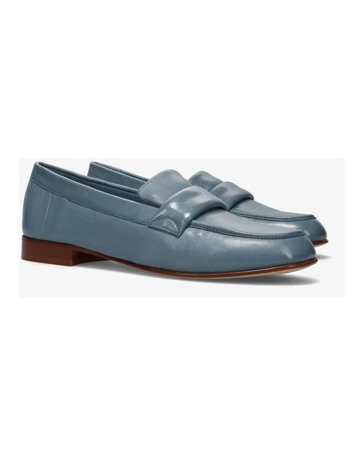 Lorenzo Masiero Blue Loafers