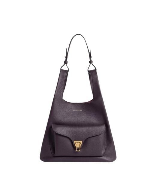 Coccinelle Purple Shoulder Bags