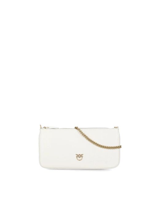 Pinko White Shoulder Bags