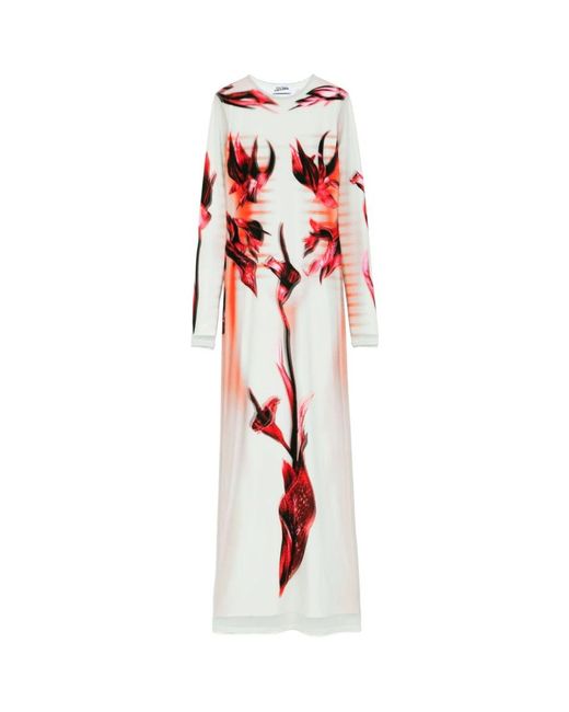 Jean Paul Gaultier Red Maxi Dresses