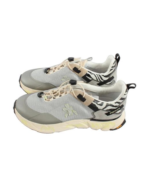 Premiata Metallic Sneakers