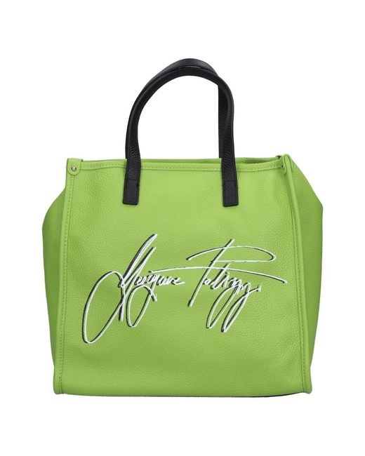 Rebelle Green Shopping Bags