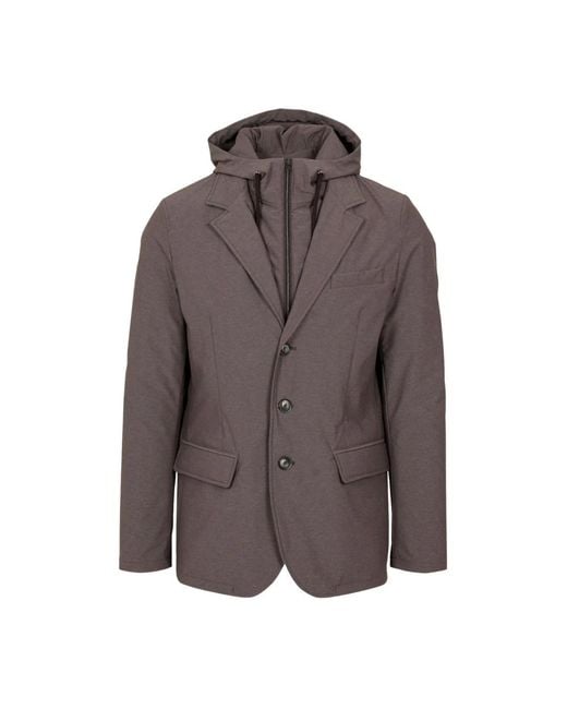 Blazers Herno pour homme en coloris Brown