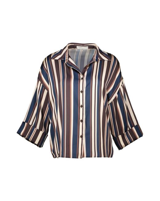 Amélie & Amélie Blue Blaue Epicea Bluse