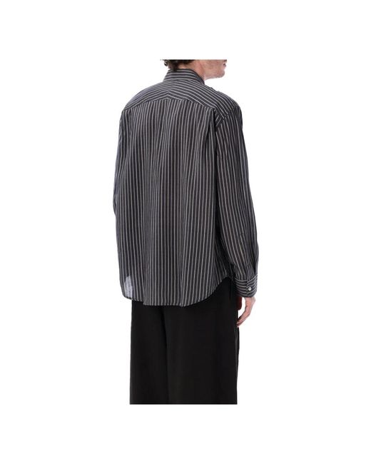 Studio Nicholson Black Casual Shirts for men