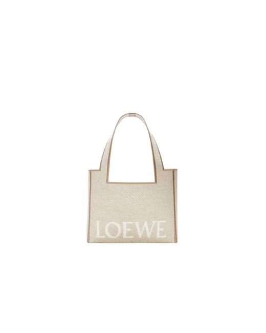 Loewe White Handbags