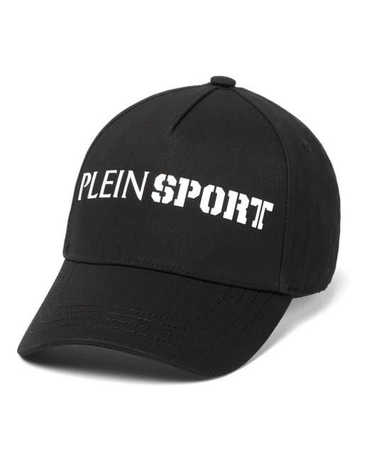 Philipp Plein Black Baseball Cap