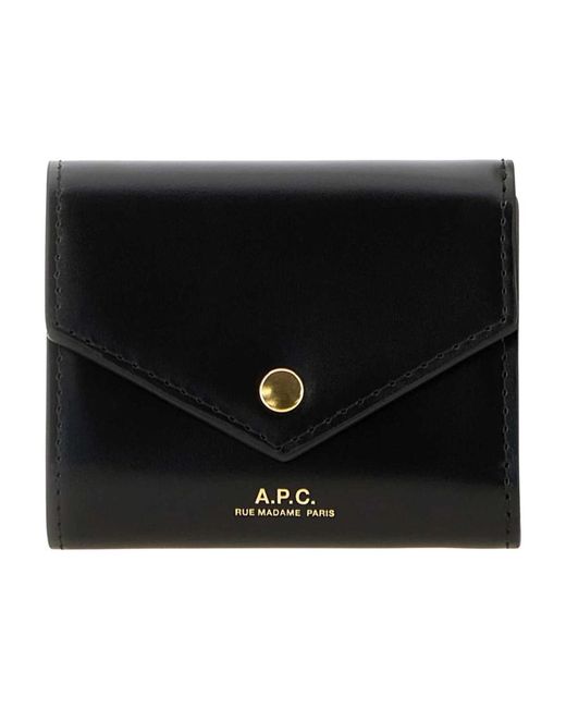 A.P.C. Black Wallets &Amp; Cardholders