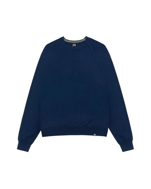 Colmar Blue Round-Neck Knitwear for men