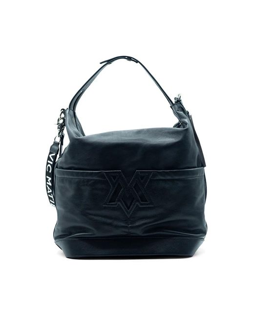 Vic Matié Blue Giulia schwarze tasche