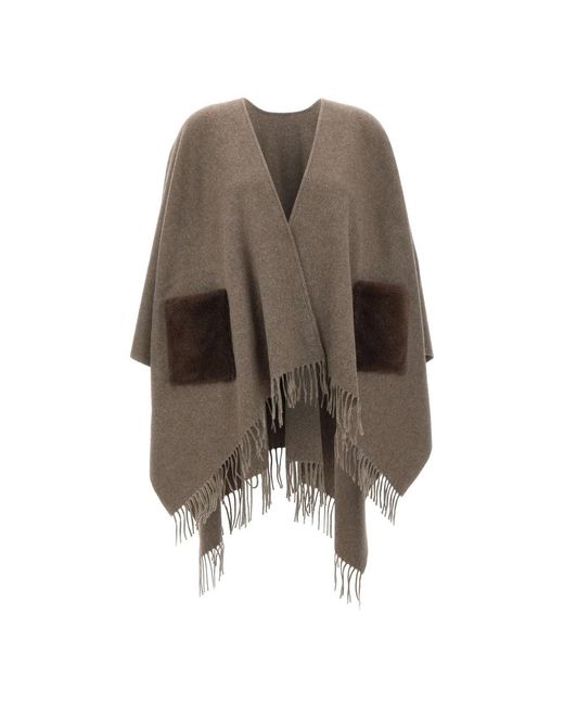 Gran Sasso Brown Ponchos