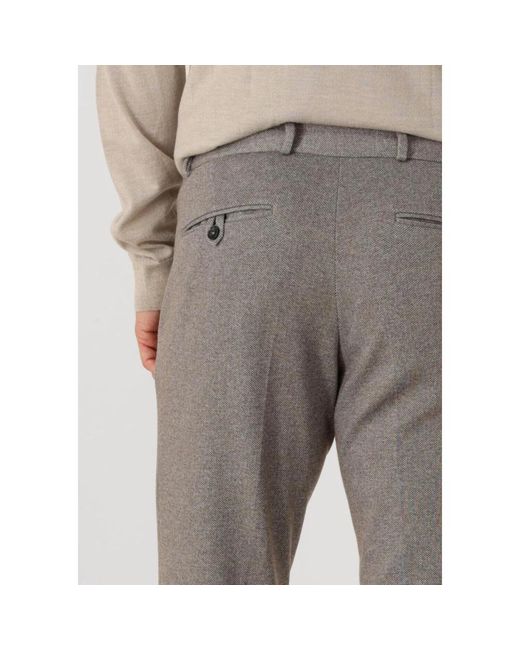 Zuitable Gray Slim-Fit Trousers for men