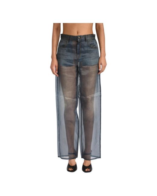 Haikure Gray Wide Trousers