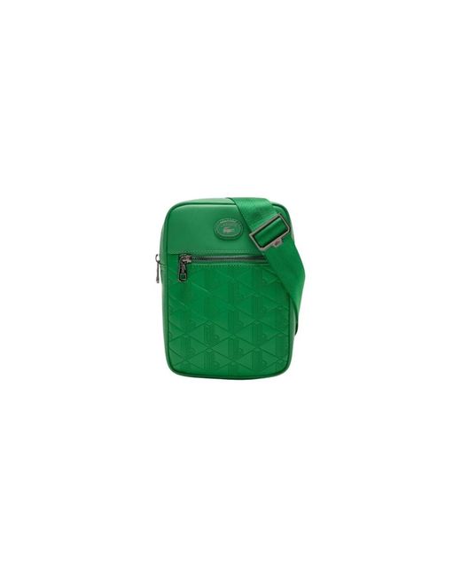 Lacoste Messenger bags in Green für Herren