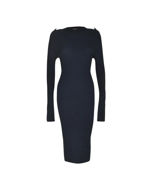 Dondup Blue Knitted Dresses