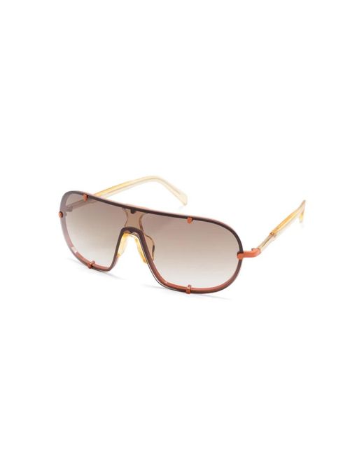 Dries Van Noten Yellow Sunglasses