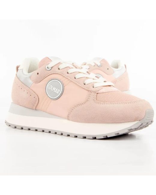 Colmar Pink Travis Block Sneakers