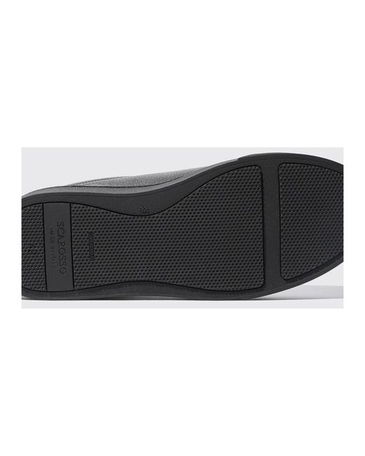 Scarosso Black Sneakers for men