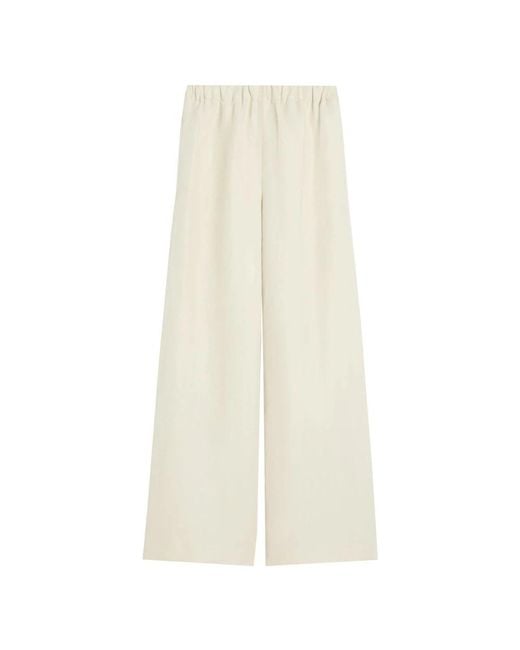 Max Mara Natural Wide Trousers