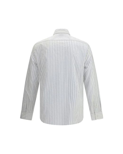 Casual Shirts Brunello Cucinelli pour homme en coloris White