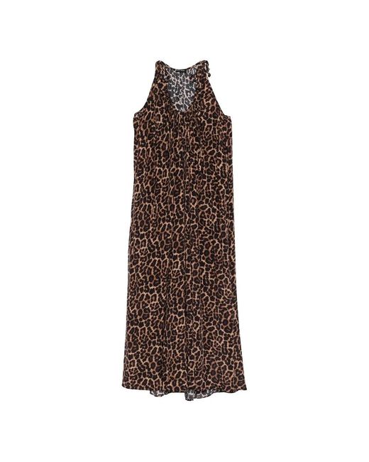 Anine Bing Brown "Flora" Dress