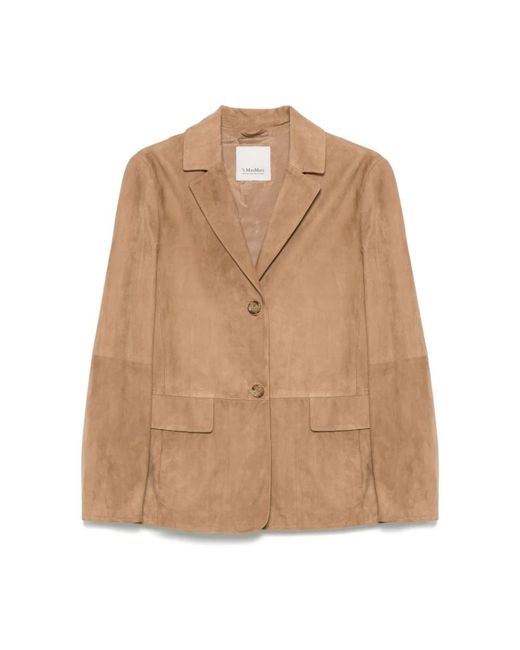 Max Mara Natural Blazers