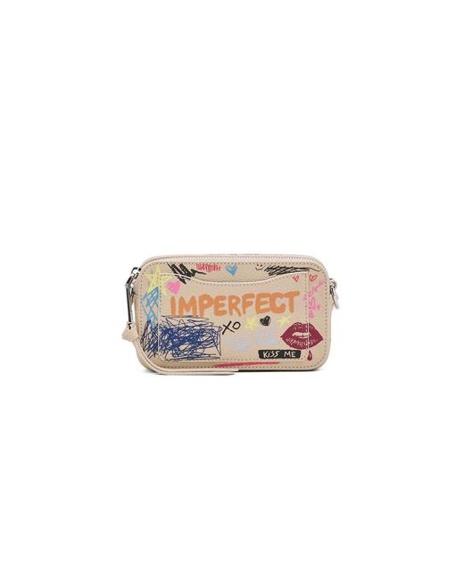 Marc Jacobs Punk Scribble Snapshot in het White