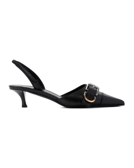 Givenchy Black Voyou slingback sandalen in schwarz