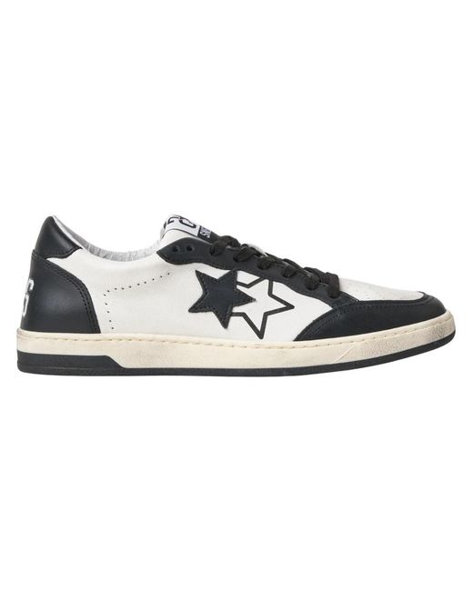 2 Star Blue Sneakers for men