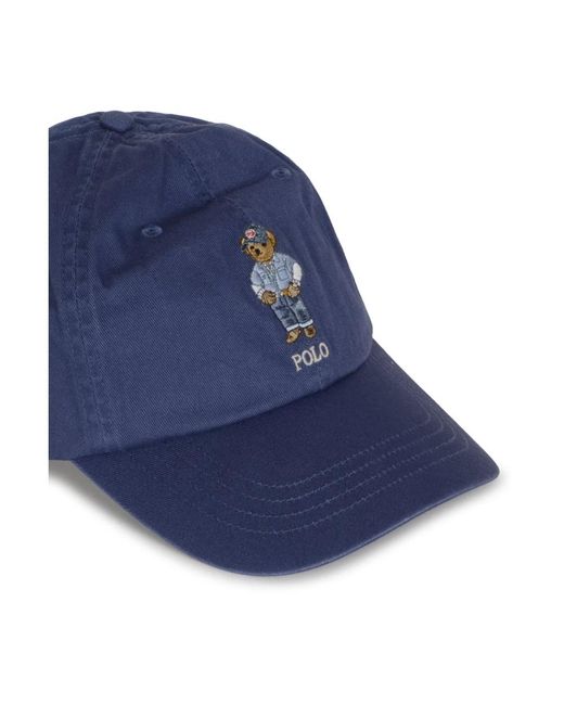 Polo Ralph Lauren Blue Caps for men