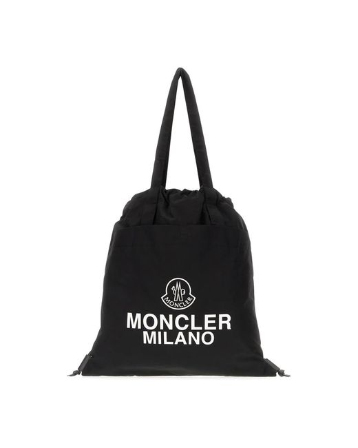 Borse a mano e zaini per donne di Moncler in Black da Uomo