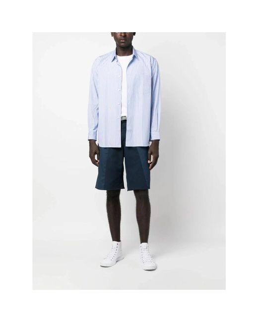 Comme des Garçons Blue Casual Shirts for men